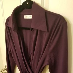 Aphratti wrap front dress XL